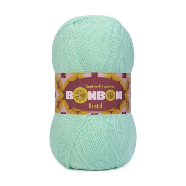 Nako Bonbon Kristal Nil Yeşili Örgü İpi 98329