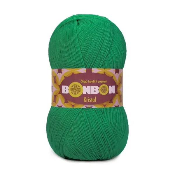 Nako Bonbon Kristal Ördek Başı Yeşili Örgü İpi 98325