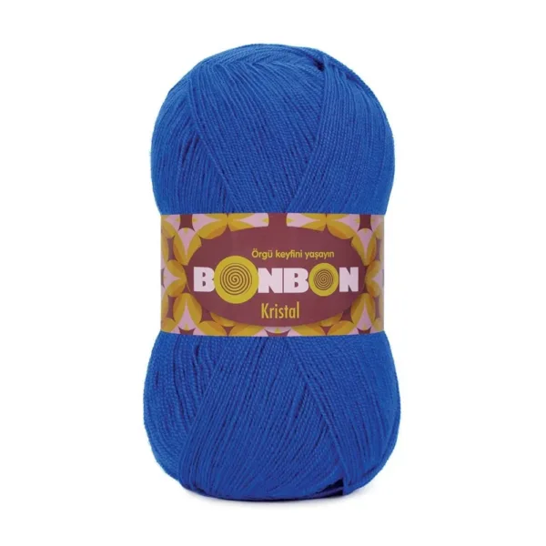 Nako Bonbon Kristal Saks Mavisi Örgü İpi 98488