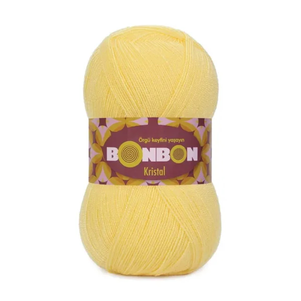 Nako Bonbon Kristal Sarı Örgü İpi 98854
