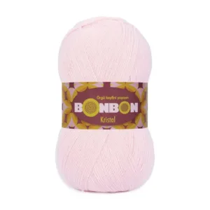 Nako Bonbon Kristal Şeker Pembe Örgü İpi 98331