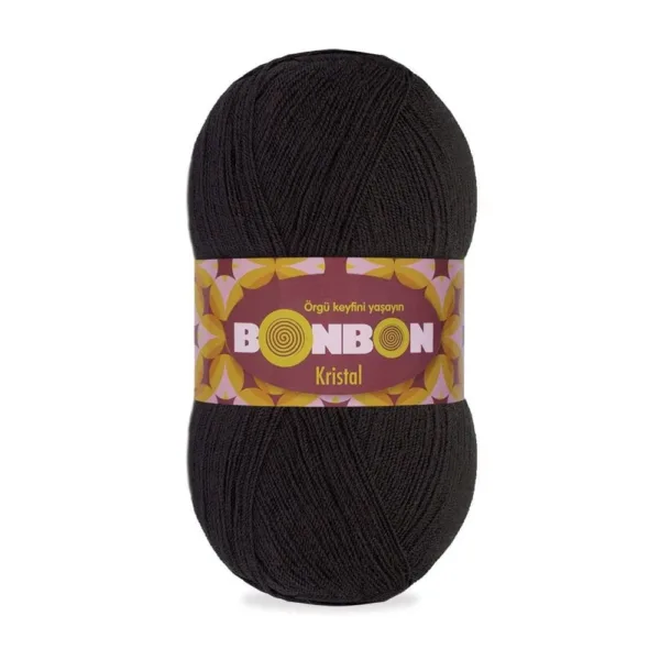 Nako Bonbon Kristal Siyah Örgü İpi 98206