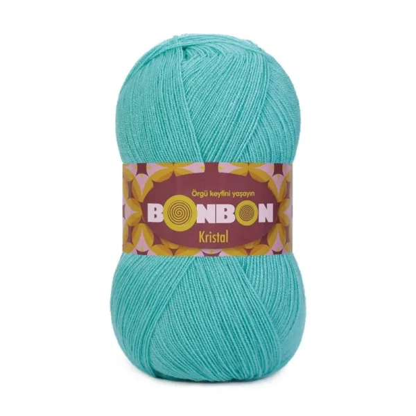Nako Bonbon Kristal Turkuaz Örgü İpi 98855