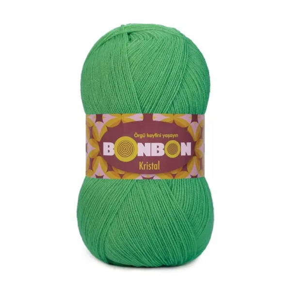 Nako Bonbon Kristal Yeşil Örgü İpi 98337