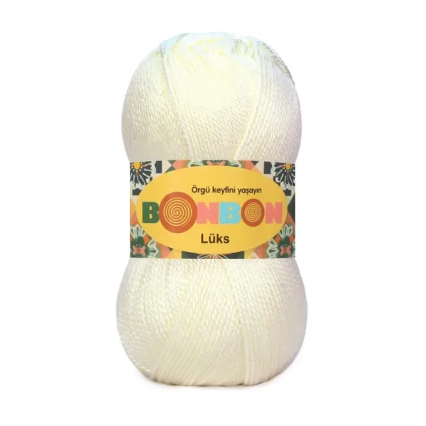 Nako Bonbon Lüx Ekru Örgü İpliği 983300