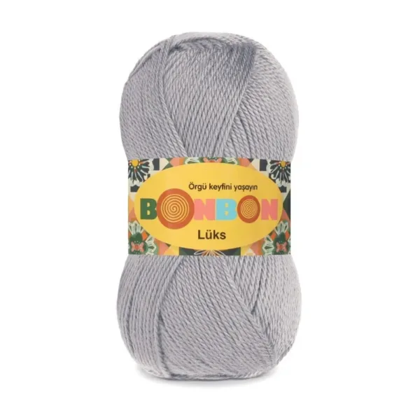 Nako Bonbon Lüx Gri Örgü İpliği 98233
