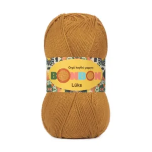 Nako Bonbon Lüx Hardal Örgü İpliği 98415