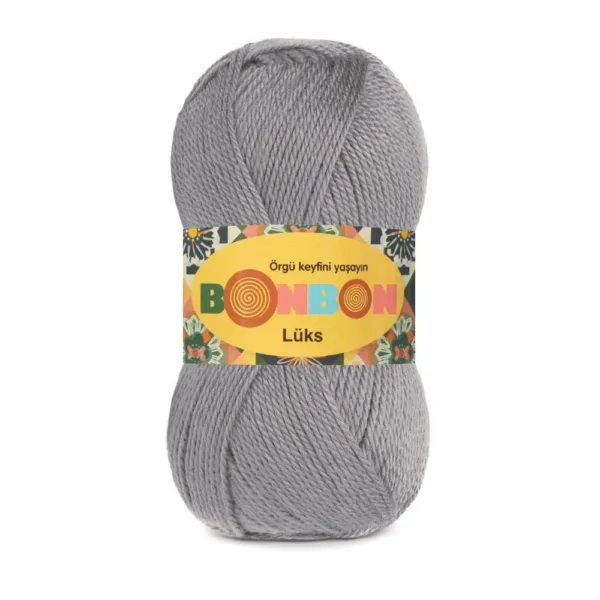 Nako Bonbon Lüx Koyu Gri Örgü İpliği 98242