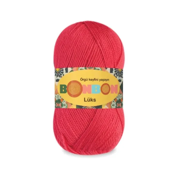 Nako Bonbon Lüx Koyu Pembe Örgü İpliği,