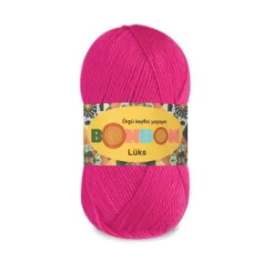 Nako Bonbon Lüx Neon Pembe Örgü İpliği