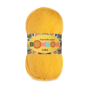 Nako Bonbon Lüx Sarı Örgü İpliği 98289