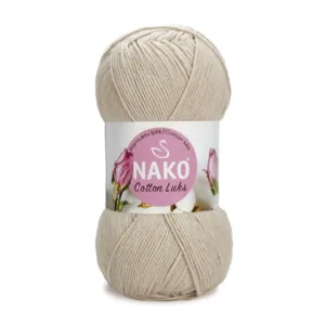 Nako Cotton Lüks Bej Örgü İpliği 97546