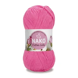 Nako Cotton Lüks Fuşya Örgü İpliği 97550