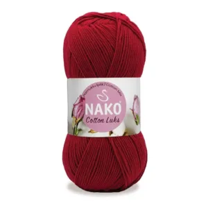 Nako Cotton Lüks Kiraz Örgü İpliği 97590