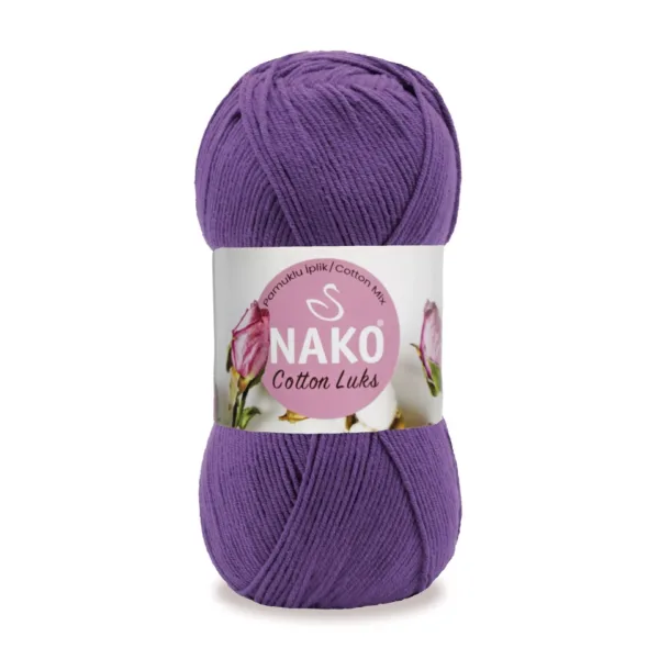 Nako Cotton Lüks Lavanta Örgü İpliği 97559