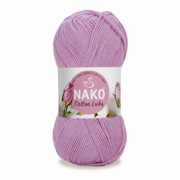 Nako Cotton Lüks Leylak Örgü İpliği 97585