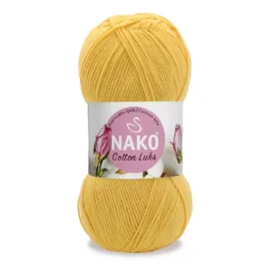 Nako Cotton Lüks Safran Örgü İpliği 97595