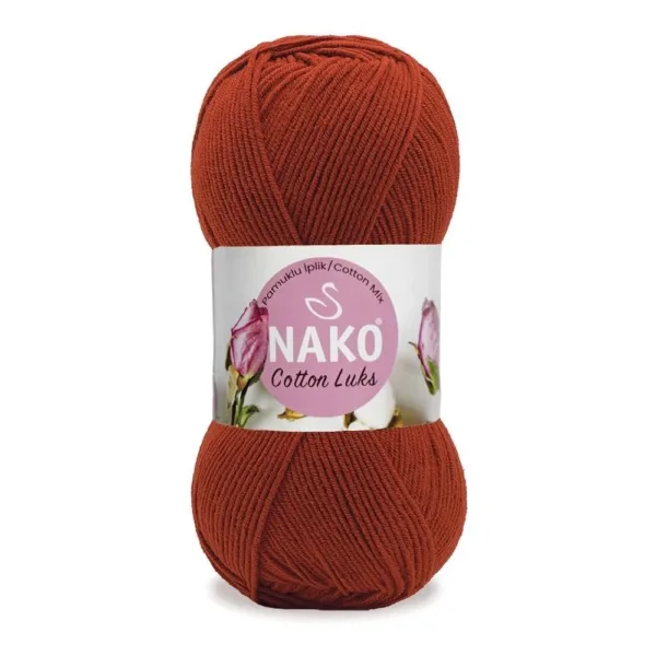 Nako Cotton Lüks Taba Örgü İpliği 97592