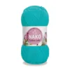 Nako Cotton Lüks Turkuaz Örgü İpliği 97577 Nako Cotton Lüks Turkuaz Örgü İpliği 97577