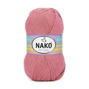 Nako Elit Baby Gül Kurusu Bebe Örgü İpliği 10325
