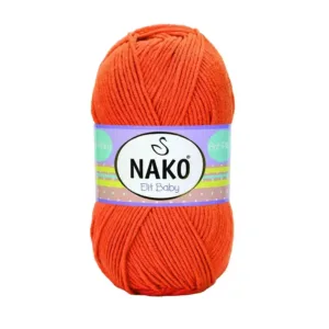 Nako Elit Baby Nar Çiçeği Bebe Örgü İpliği 06346