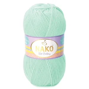 Nako Elit Baby Nil Yeşili Bebe Örgü İpliği 06692
