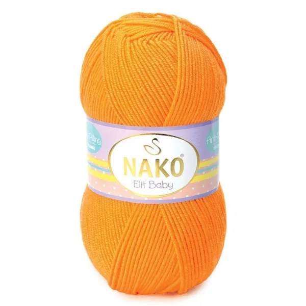 Nako Elit Baby Portakal Kabuğu Bebe Örgü İpliği 04038