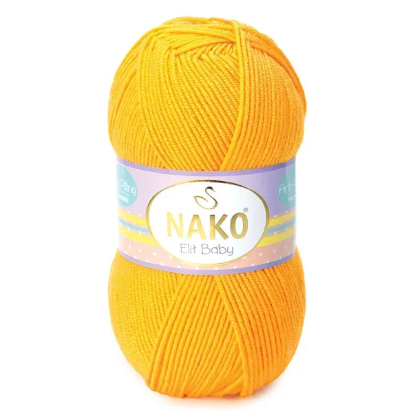 Nako Elit Baby Portakal Nergisi Bebe Örgü İpliği 04674