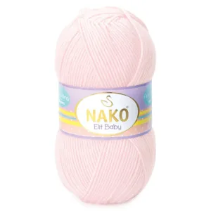 Nako Elit Baby Soft Pembe Bebe Örgü İpliği 02892