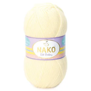 Nako Elit Baby Vanilya Bebe Örgü İpliği 02378