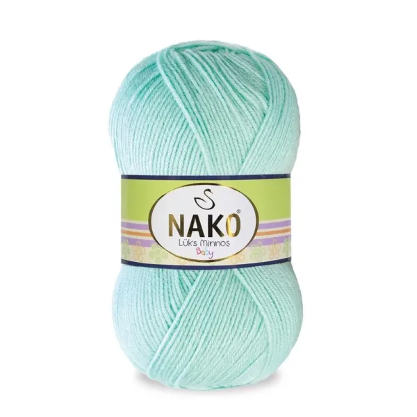 Nako Lüks Minnoş Baby Aqua Bebe İpliği 00280
