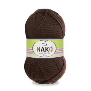 Nako Lüks Minnoş Baby Kahverengi Bebe İpliği 01182