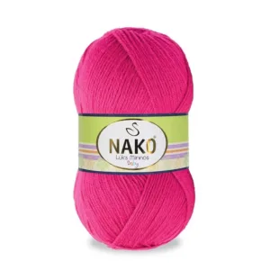 Nako Lüks Minnoş Baby Kırmızı Elma Bebe İpliği 10676