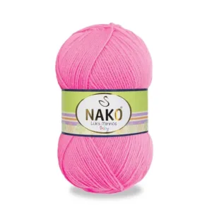 Nako Lüks Minnoş Baby Neon Pembe Bebe İpliği 11158