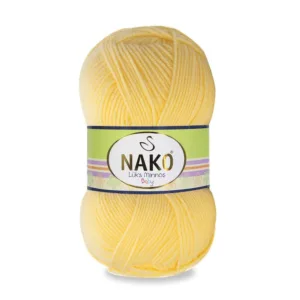 Nako Lüks Minnoş Baby Saman Sarı Bebe İpliği 00215