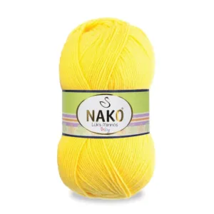 Nako Lüks Minnoş Baby Tatlı Sarı Bebe İpliği 00145