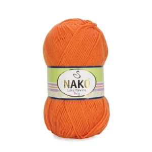 Nako Lüks Minnoş Baby Turuncu Bebe İpliği 05525