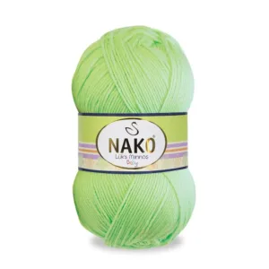 Nako Lüks Minnoş Baby Yeşil Elma Bebe İpliği 03335