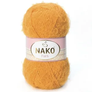 Nako Paris Hardal Kışlık El Örgü İpliği 01043