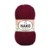 Nako Pırlanta Bordo Örgü İpliği 06736