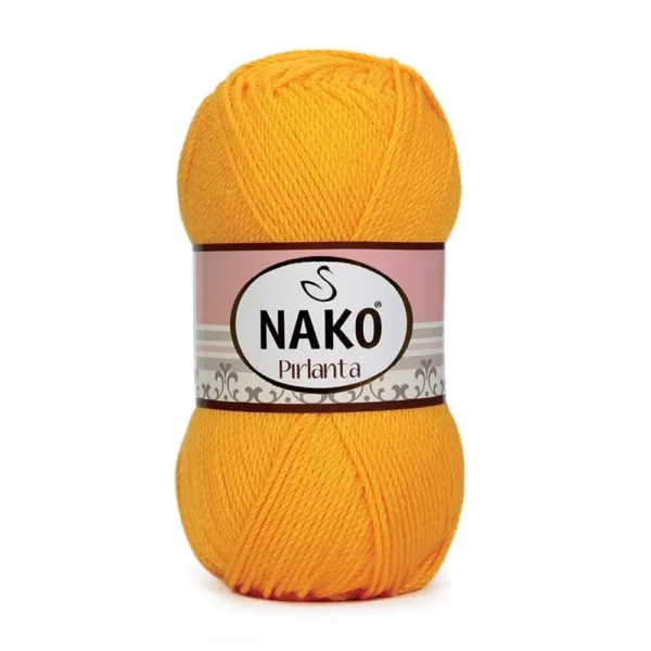 Nako Pırlanta Sarı Örgü İpliği 00184