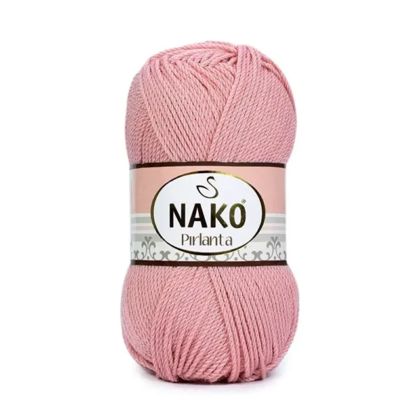 Nako Pırlanta Yaz Pembe Örgü İpliği 05408
