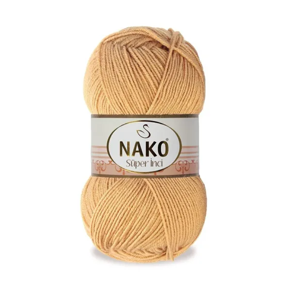 Nako Süper İnci Altuni El Örgü İpi 00294