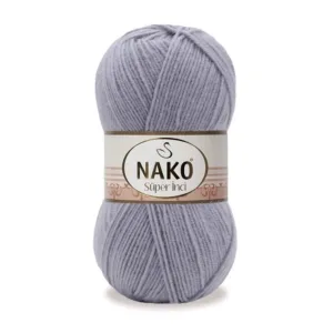 Nako Süper İnci Gri El Örgü İpi 11538