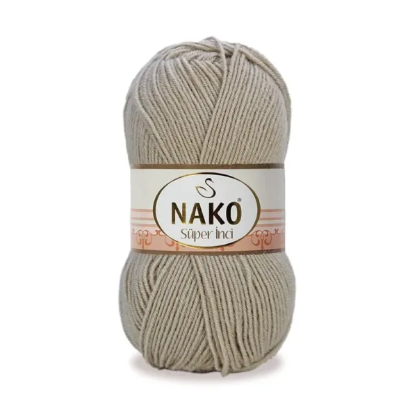 Nako Süper İnci Kese Kağıdı El Örgü İpi 01199