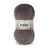 Nako Süper İnci Koyu Kahve Melanj El Örgü İpi 23546