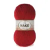 Nako Süper İnci Koyu Kırmızı El Örgü İpi 01175