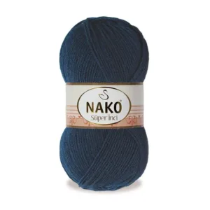 Nako Süper İnci Lacivert El Örgü İpi 03088