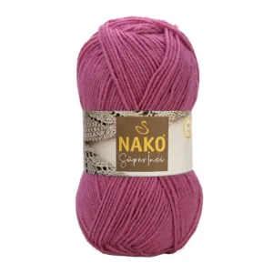 Nako Süper İnci Pembe El Örgü İpi 010507
