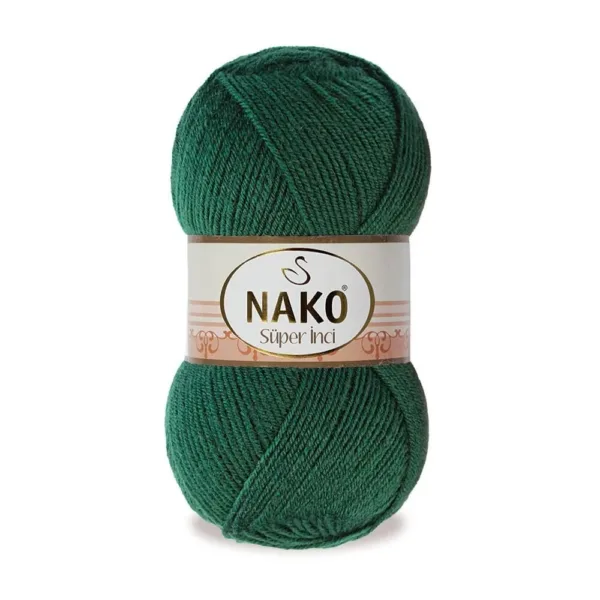 Nako Süper İnci Zümrüt El Örgü İpi 03601